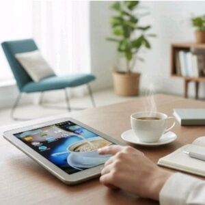 Samsung Galaxy Tab 3/SM-T110/8GB/Wi-Fi Only/7inches/White/Works/Screen Unlocked.